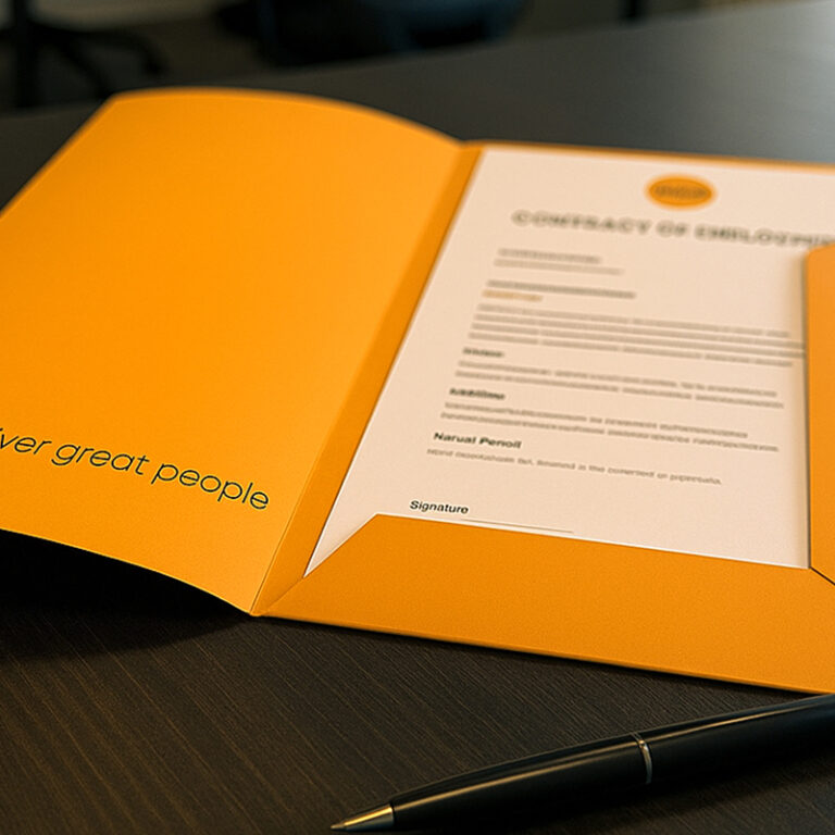 Sollicitatie proces via Staan