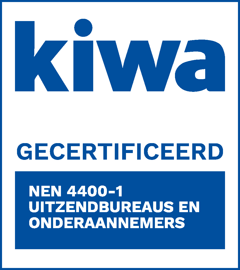 Kiwa logo wit
